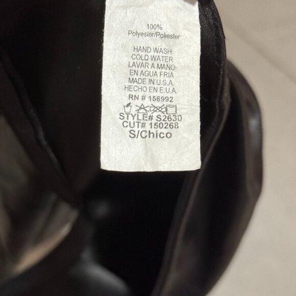 🌟 Windsor Black Faux Leather Wrap Mini Skirt – Worn Twice, Excellent Condition - Picture 5 of 5